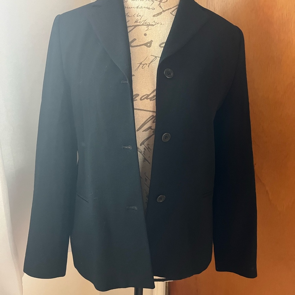 Valerie Stevens Black Tailored Blazer